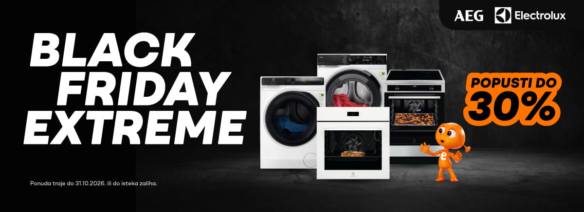 Electrolux i AEG Black Friday Extreme, poklon uz kupnju