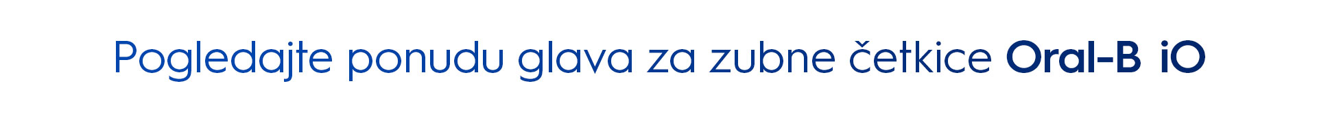 iO zamjenske glave iO zamjenske glave