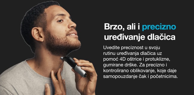 Braun Series XT5 brzo i precizno ureÄivanje dlaÄica