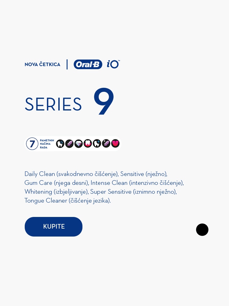 oral-b električne četkice serija 9